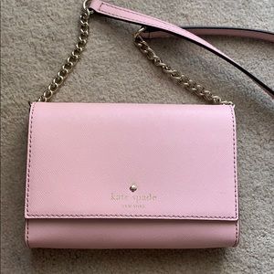 Kate spade ♠️ Baby pink small crossbody purse